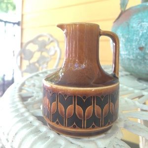 1970s hornsea pottery vinegar holder